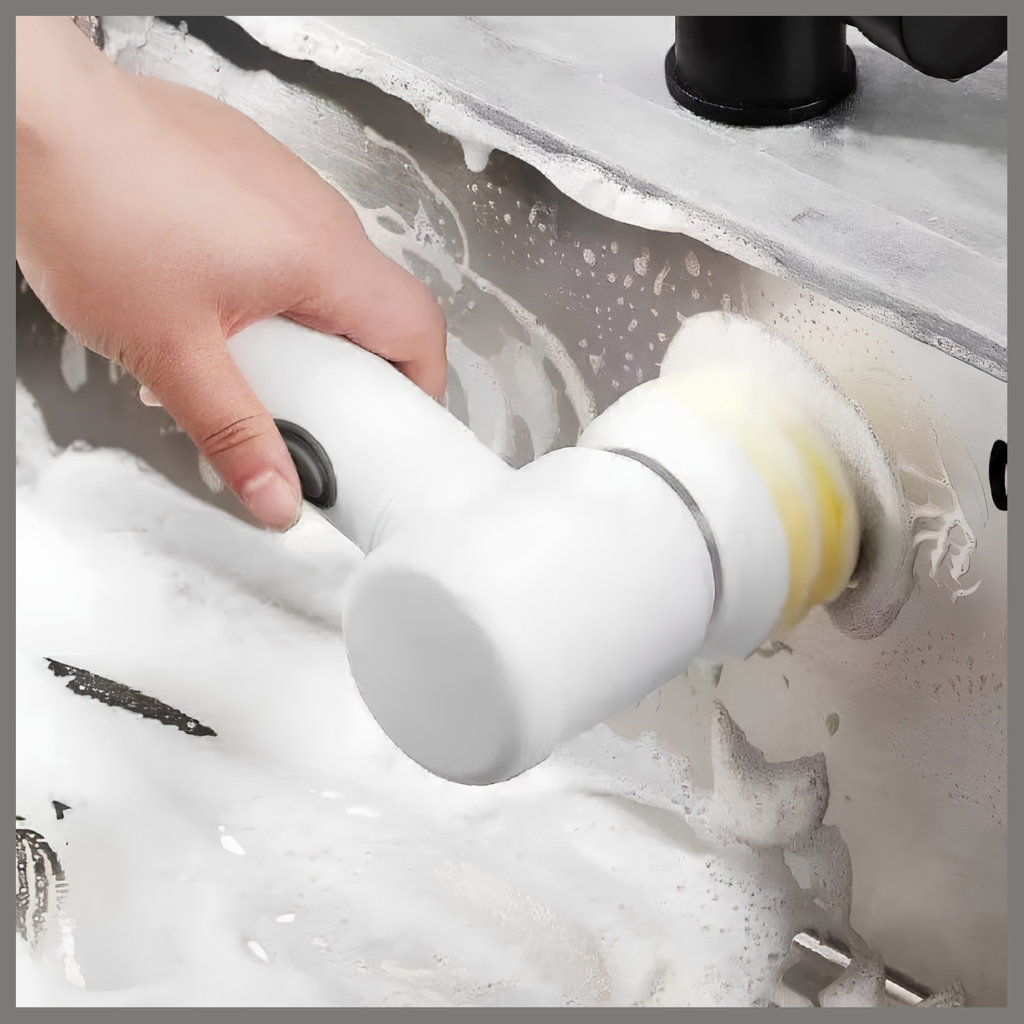 Electric Spin Scrubber – Multi-Function Cleaning Brush (Rechargeable)