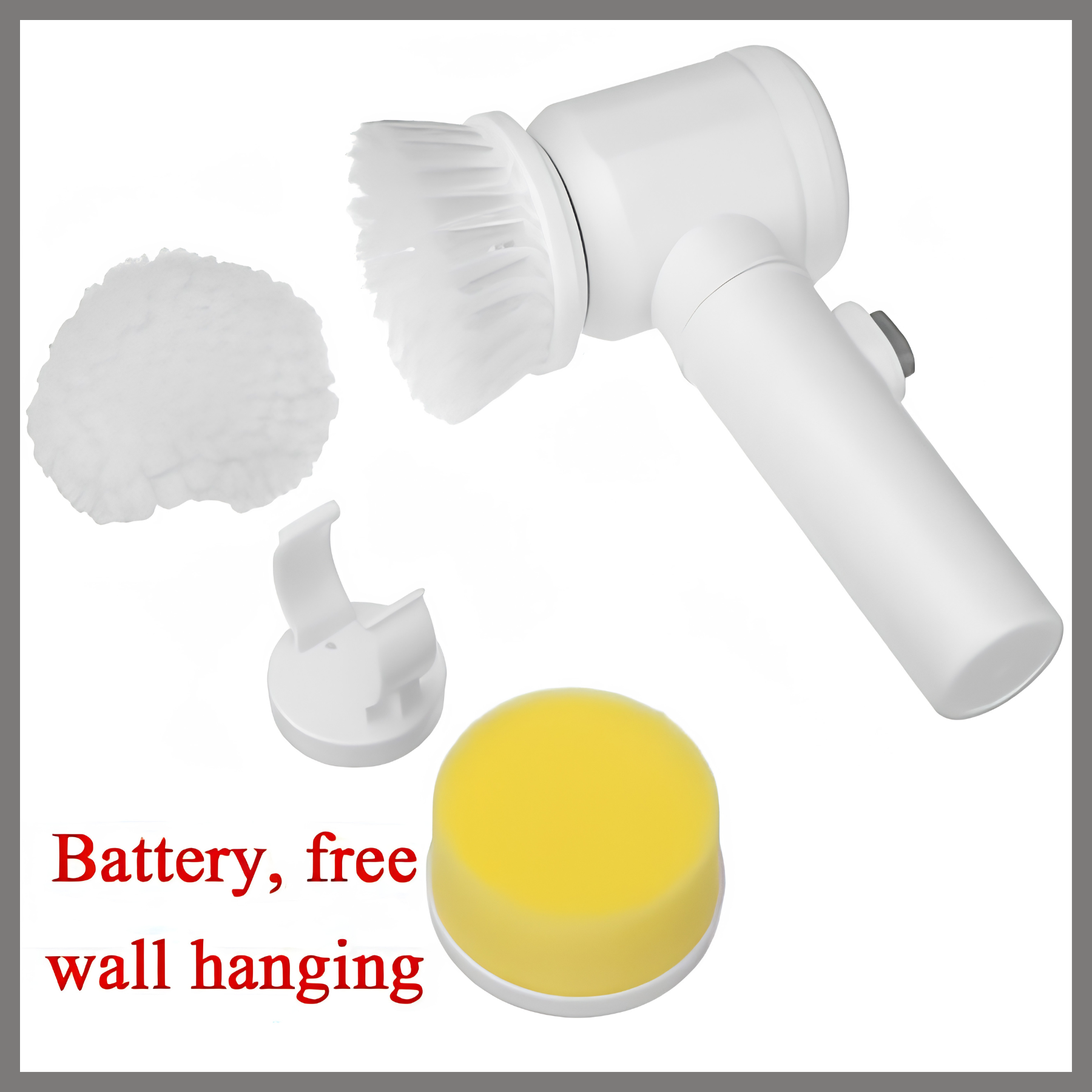 Electric Spin Scrubber – Multi-Function Cleaning Brush (Rechargeable)