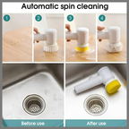 Electric Spin Scrubber – Multi-Function Cleaning Brush (Rechargeable)